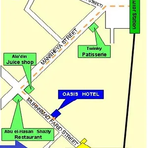 Otel Oasis, Luksor